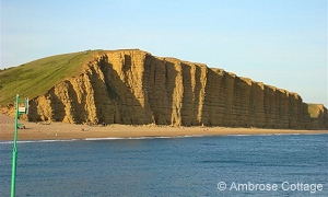 West Bay - coastline looking east