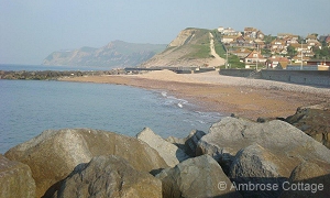 West Bay - coastline looking west